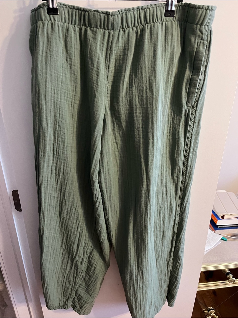 Women’s  Casual Olive Green Lounge Pants
